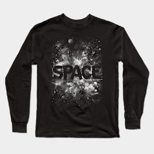 Space Painted Long Sleeve T-Shirt